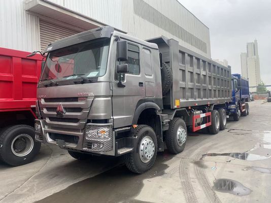 20cbm 버킷 차원 전면 리프팅 스타일 HOWO 8X4 덤핑용 중량 팅퍼 트럭