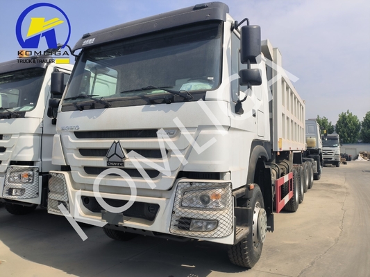371 HP 6X4 티퍼 Sinotruk HOWO 좌석 ≤5 및 변속기 Hw19710의 사용 된 덤프 트럭
