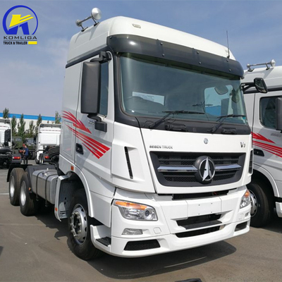 베이벤 류트럭 6X4 380HP 트레일러 트랙터 헤드 트럭 및 로드 용량 31-40t
