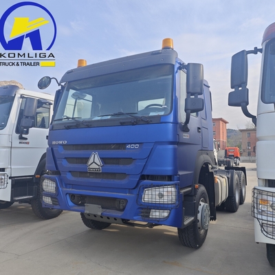 10 바퀴 6X4 380HP 400HP 430 프라임 모버 트레일러 사용 된 머리 트랙터 트럭 배달