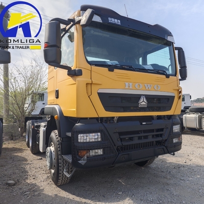 10 바퀴 6X4 380HP 400HP 430 프라임 모버 트레일러 사용 된 머리 트랙터 트럭 배달