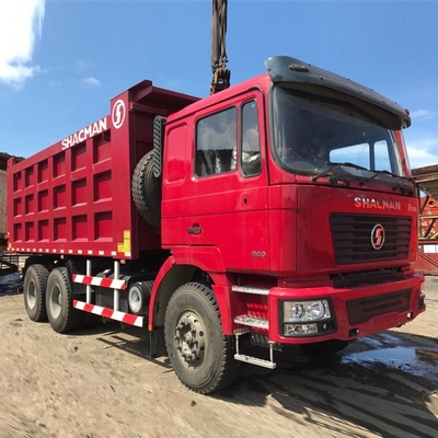 380HP 디젤 25톤 40톤 6X4 표준 차원 F2000 F3000 M3000 샤크만 덤프 트럭