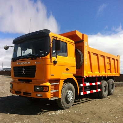 420HP 중량 덤퍼 샤크만 F2000 6X4 유로 2 덤퍼 트럭 1200r20 광선 타이어