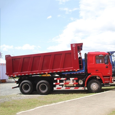 420HP 중량 덤퍼 샤크만 F2000 6X4 유로 2 덤퍼 트럭 1200r20 광선 타이어