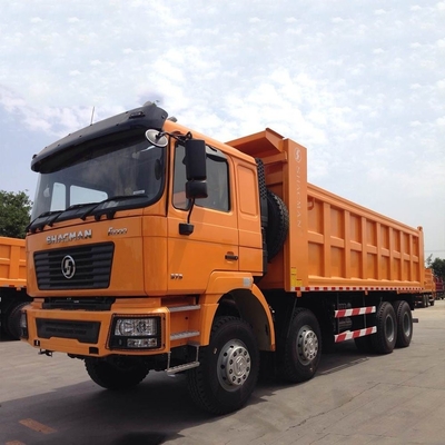 편안한 운전 경험을 위해 Shacman F2000 F3000 M3000 8X4 티퍼 덤퍼 트럭