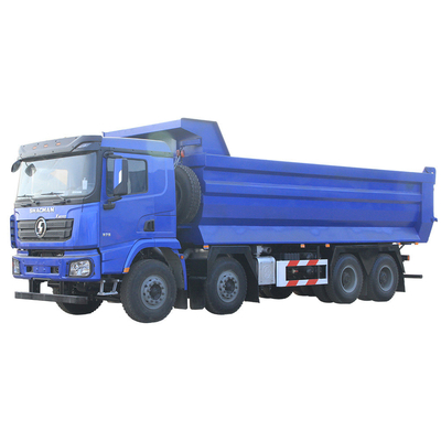 사용 된 샤크만 8/10/12 바퀴 4X2 6*4 8*4 380HP 420HP 앞부대 리프팅 스타일 티퍼 트럭
