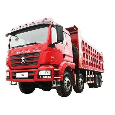 사용 된 샤크만 8/10/12 바퀴 4X2 6*4 8*4 380HP 420HP 앞부대 리프팅 스타일 티퍼 트럭