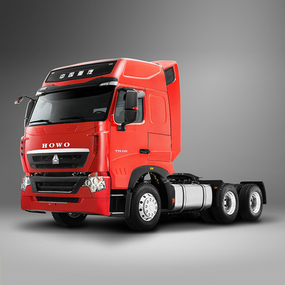 유로4 시노트럭 HOWO 420HP 터미널 전기 트랙터 트럭 ECE 타이어 인증