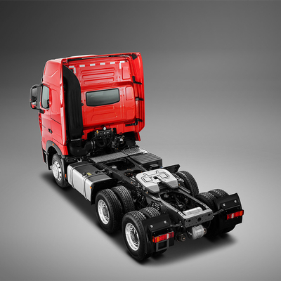 유로4 시노트럭 HOWO 420HP 터미널 전기 트랙터 트럭 ECE 타이어 인증