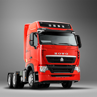 견고한 디젤 371HP 420HP 시노트럭 HOWO 트랙터 트럭 6X4 ECE 타이어 인증