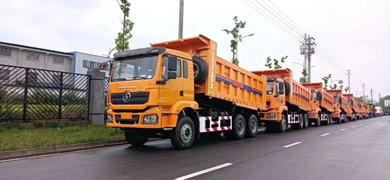 앞축 덤프트럭 6X4 380HP 430HP 10 휠어 중량 화물 틱퍼 덤퍼 트럭