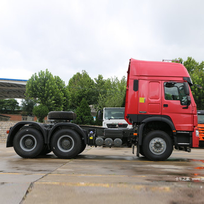 디젤 시노트럭 HOWO 371HP 375HP 헤드 트랙터 6X4 앞축 9 톤의 무거운 트럭