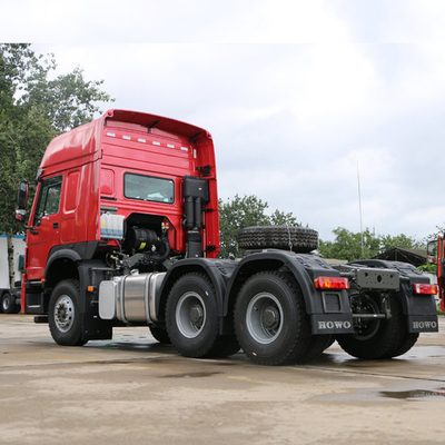 디젤 시노트럭 HOWO 371HP 375HP 헤드 트랙터 6X4 앞축 9 톤의 무거운 트럭