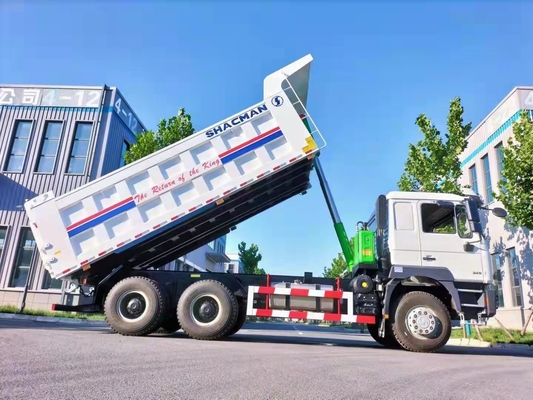 좋은 성능 Shacman 6X4 371HP 덤프 트럭 10 바퀴 300L 연료 탱크 F3000 캐비