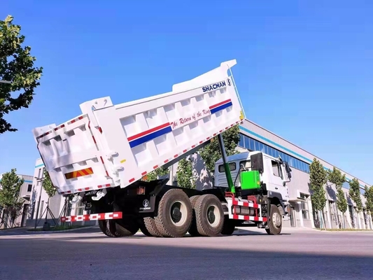 좋은 성능 Shacman 6X4 371HP 덤프 트럭 10 바퀴 300L 연료 탱크 F3000 캐비