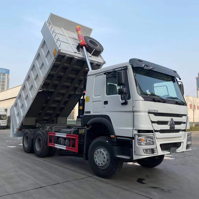 375HP 시노트럭 HOWO 포톤 6X4 티퍼 덤프 트럭 엔진 용량&gt; 8L 및 300L 연료 탱크