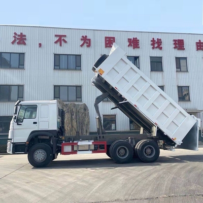 높은 용량 371HP 6X4 10 휠 시노트럭 HOWO 한 개의 잠자리를 가진 덤프 틱퍼 트럭
