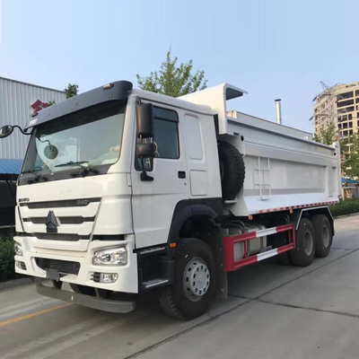 높은 용량 371HP 6X4 10 휠 시노트럭 HOWO 한 개의 잠자리를 가진 덤프 틱퍼 트럭