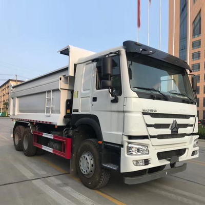 높은 용량 371HP 6X4 10 휠 시노트럭 HOWO 한 개의 잠자리를 가진 덤프 틱퍼 트럭