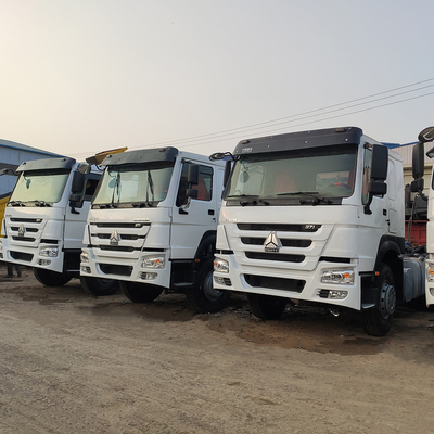 420HP 시노트럭 HOWO 6X4 트랙터 헤드 트레일러