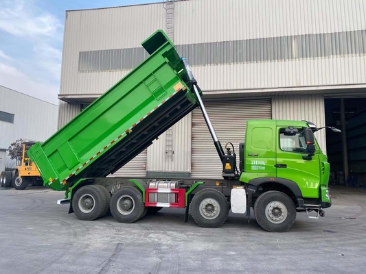 덤프 트럭 타이어 12 1spare Sinotruck HOWO 12 바퀴 8X4 30m3 40 톤 50 톤 Tipper