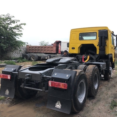판매 6X4 371HP 420HP Sinotruk HOWO Zf 스티어링과 9 톤 앞축과 함께 트랙터 트럭