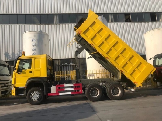 시노 HOWO 10 바퀴 371HP 18m3 20m3 RC 트럭 덤프 9톤 앞축 부하 용량