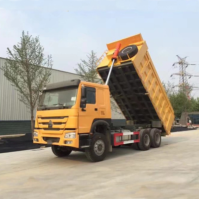 시노 HOWO 10 바퀴 371HP 18m3 20m3 RC 트럭 덤프 9톤 앞축 부하 용량