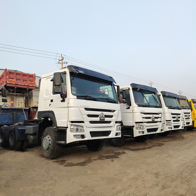 10 바퀴 중량 6X4 380HP FAW 트랙터 트럭 헤드 램프