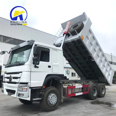 방사선 타이어 디자인 20m3 Sinotruk HOWO 351-450hp의 덤프 트럭