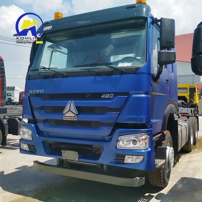 시노트룩 HOWO 6X4 420 371 375 HP 중량 트럭 트레일러 헤드 트랙터 타이어 295/80r22.5