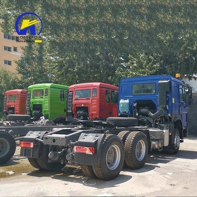 시노트룩 HOWO 6X4 420 371 375 HP 중량 트럭 트레일러 헤드 트랙터 타이어 295/80r22.5