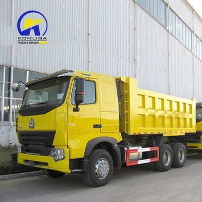 21-30t 로드 용량 Sinotruk HOWO A7 Hw19710 변속기와 함께 덤프 트럭 틱퍼