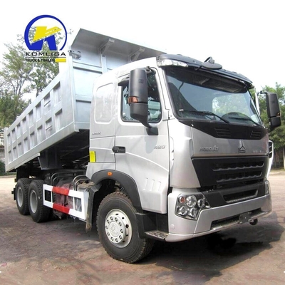 21-30t 로드 용량 Sinotruk HOWO A7 Hw19710 변속기와 함께 덤프 트럭 틱퍼