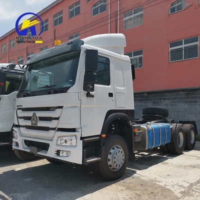 시노트럭 371HP 375HP 420 HP 트랙터 트럭 사용 된 HOWO 트럭 사용자 지정 요청
