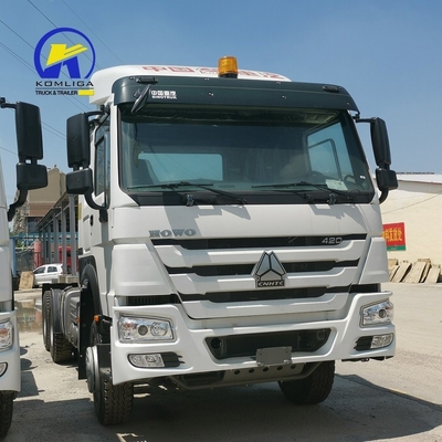 시노트럭 371HP 375HP 420 HP 트랙터 트럭 사용 된 HOWO 트럭 사용자 지정 요청