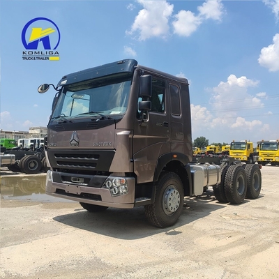 말력 351-450hp 시노트럭 중량 트랙터 트레일러 헤드 HOWO 트럭 중고용 트럭