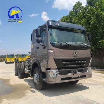 말력 351-450hp 시노트럭 중량 트랙터 트레일러 헤드 HOWO 트럭 중고용 트럭