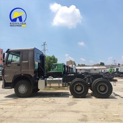 말력 351-450hp 시노트럭 중량 트랙터 트레일러 헤드 HOWO 트럭 중고용 트럭