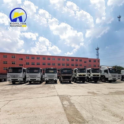 말력 351-450hp 시노트럭 중량 트랙터 트레일러 헤드 HOWO 트럭 중고용 트럭