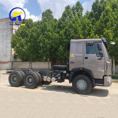 말력 351-450hp 시노트럭 중량 트랙터 트레일러 헤드 HOWO 트럭 중고용 트럭