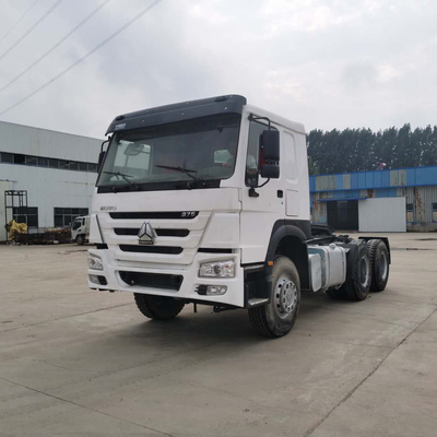 사용 된 HOWO Sinotruk 371 류 트레일러 화물 프라임 모버 헤드 램프 나이지리아에서 트랙터 트럭