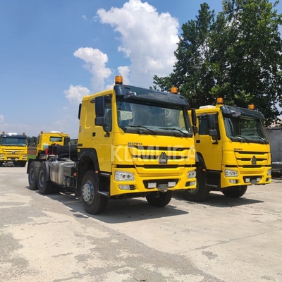오일 탱커 400L 알루미늄 6X4 중용 차량 371/420HP 큰 힘 트럭 트랙터 판매
