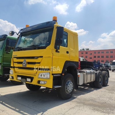6.5 속도 비율 시노트럭 HOWO 6X4 371HP 375HP 농장 트랙터 트럭 D12.42-20 엔진