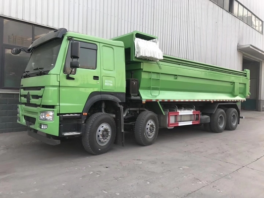 25-30톤 포톤 FAW 40톤 모래 튀기 트럭 380HP 420HP 엔진과 큰 용량