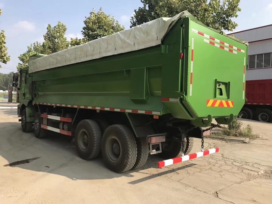 25-30톤 포톤 FAW 40톤 모래 튀기 트럭 380HP 420HP 엔진과 큰 용량