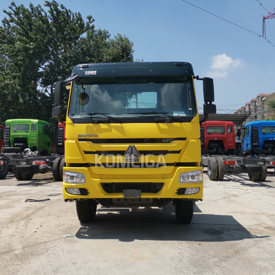 420HP Sinotruk HOWO 트랙터 트럭 목록 후판 및 예비 부품 지원