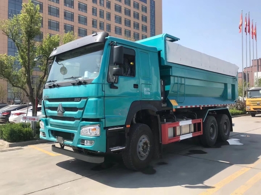 필리핀의 Sinotruk 380HP HOWO 덤프 트럭 Hw76 카비 및 DOT 타이어 인증
