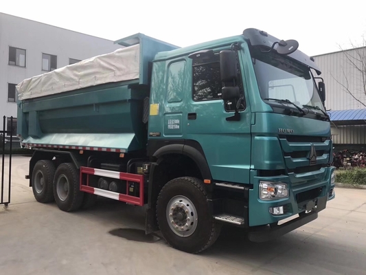 필리핀의 Sinotruk 380HP HOWO 덤프 트럭 Hw76 카비 및 DOT 타이어 인증