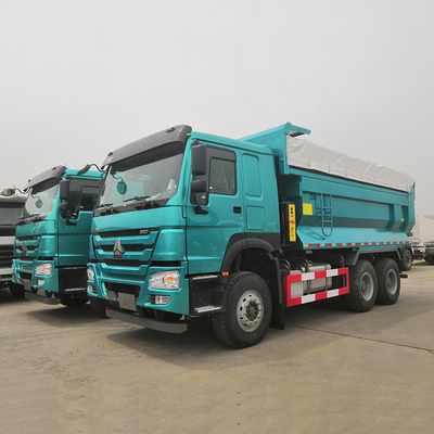 필리핀의 Sinotruk 380HP HOWO 덤프 트럭 Hw76 카비 및 DOT 타이어 인증